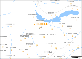 map of Winchell