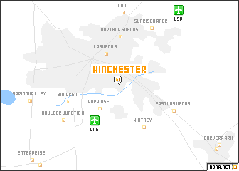 map of Winchester