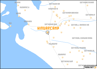 map of Windar Camp