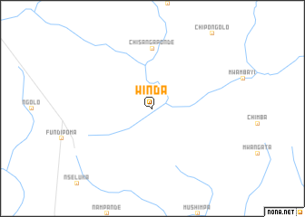 map of Winda