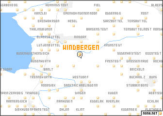map of Windbergen