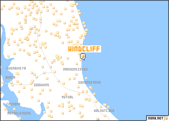 map of Windcliff