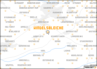 map of Windelsbleiche