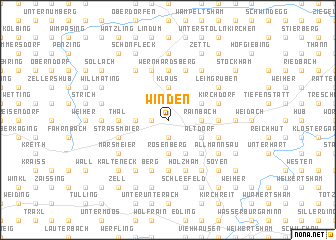 map of Winden