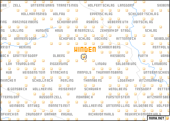 map of Winden