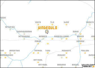 map of Windé Oulo