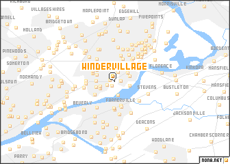 map of Winder Village