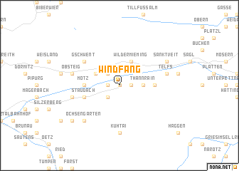 map of Windfang