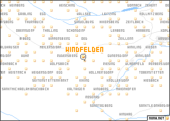 map of Windfelden
