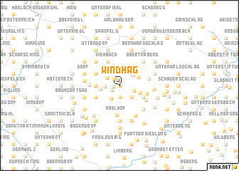 map of Windhag