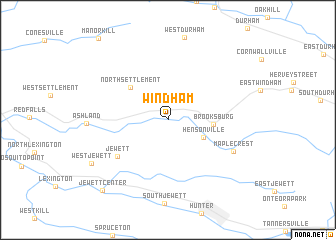 map of Windham