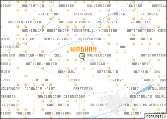 map of Windham