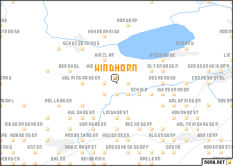 map of Windhorn