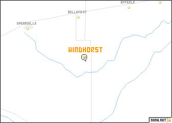 map of Windhorst