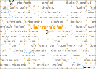 map of Windischenlaibach