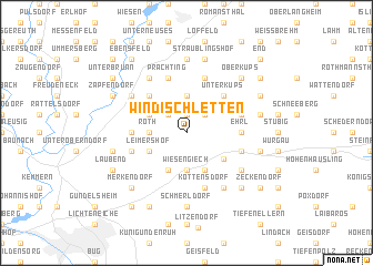 map of Windischletten