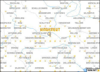 map of Windkreut