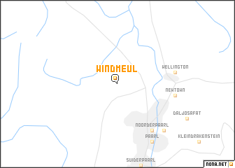 map of Windmeul