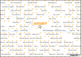 map of Windorf