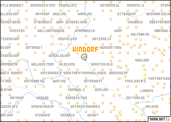 map of Windorf