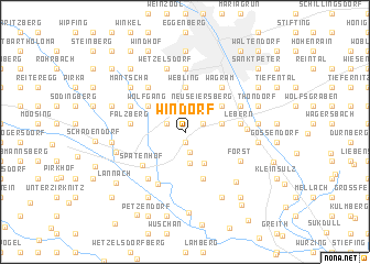 map of Windorf