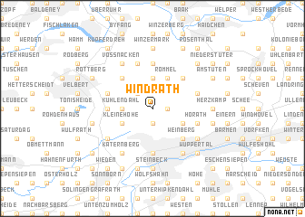 map of Windrath