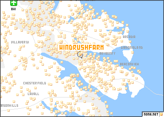 map of Windrush Farm