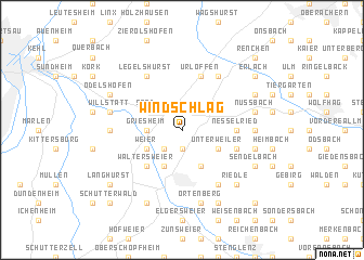 map of Windschläg