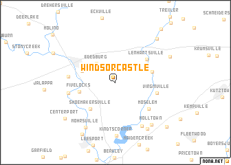 map of Windsor Castle