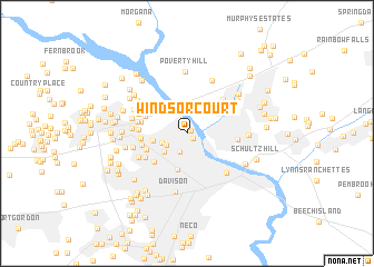 map of Windsor Court