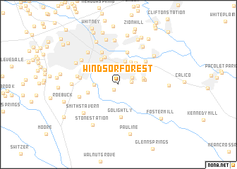 map of Windsor Forest