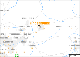 map of Windsor Park