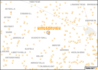 map of Windsor View