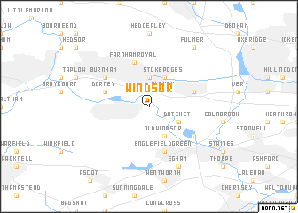 map of Windsor