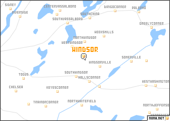 map of Windsor