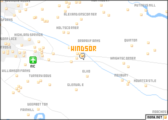 map of Windsor