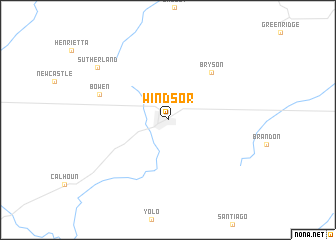 map of Windsor