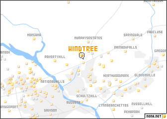 map of Windtree