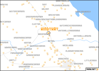 map of Windy Way