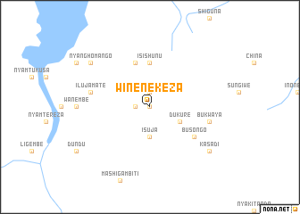 map of Winenekeza