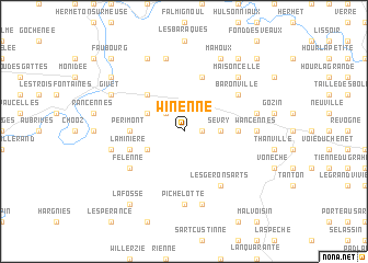 map of Winenne