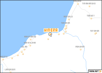 map of Winera