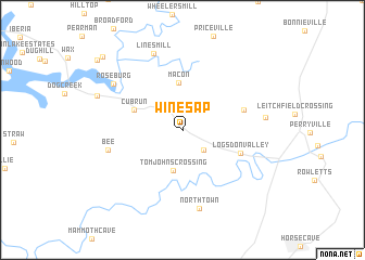 map of Winesap
