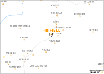 map of Winfield