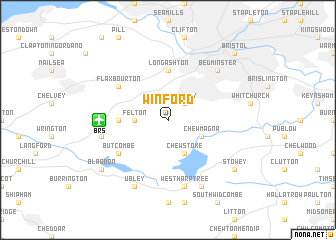 map of Winford