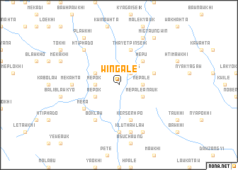 map of Wingale