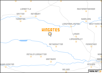 map of Wingates