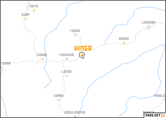 map of Winga
