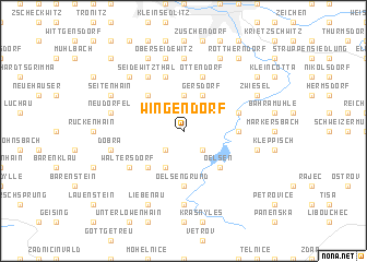 map of Wingendorf