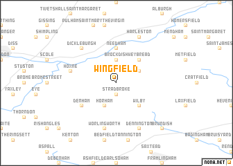 map of Wingfield